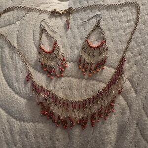 Matching Necklace and Earrings